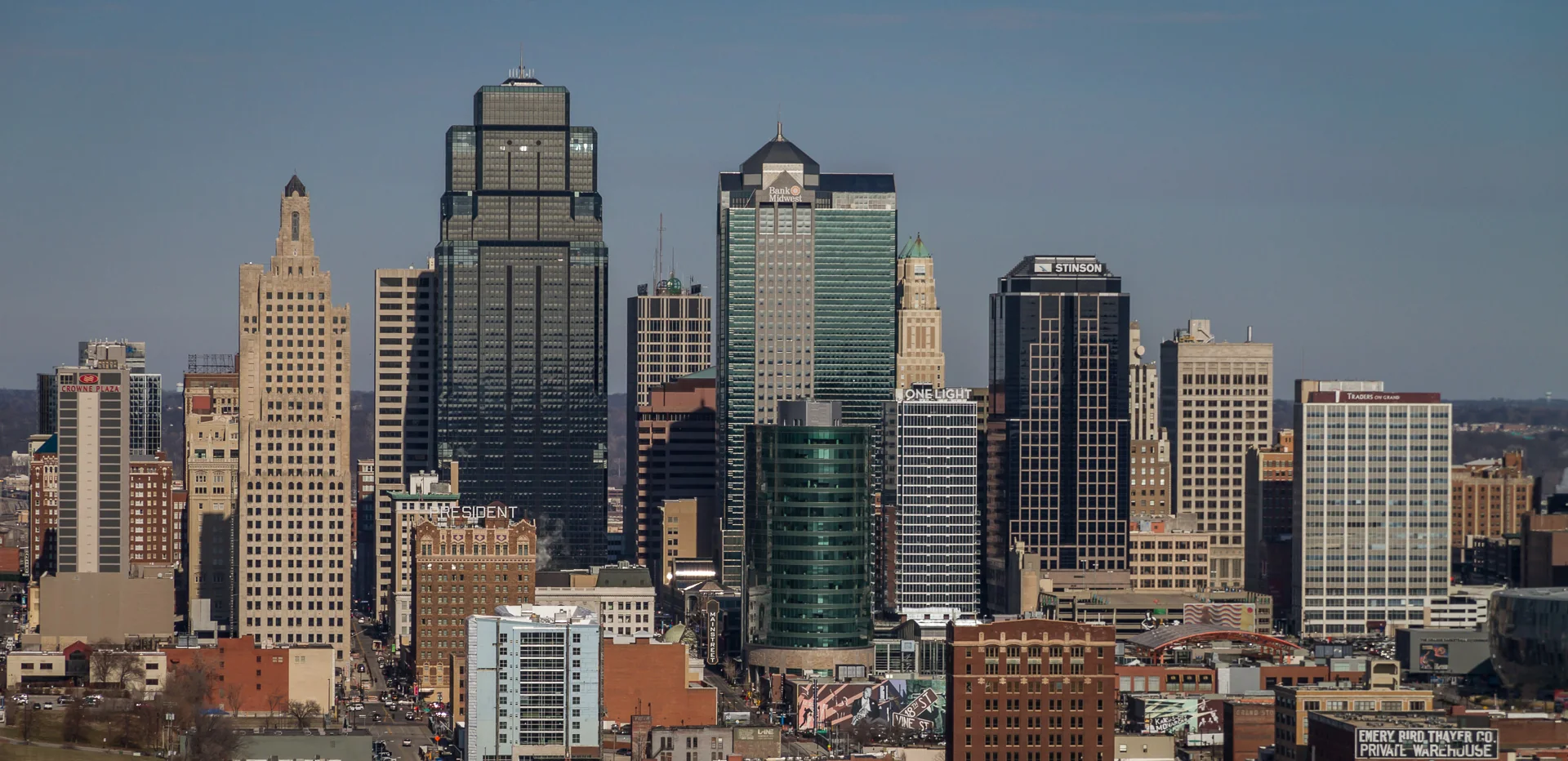 Downtown Kansas City skyline